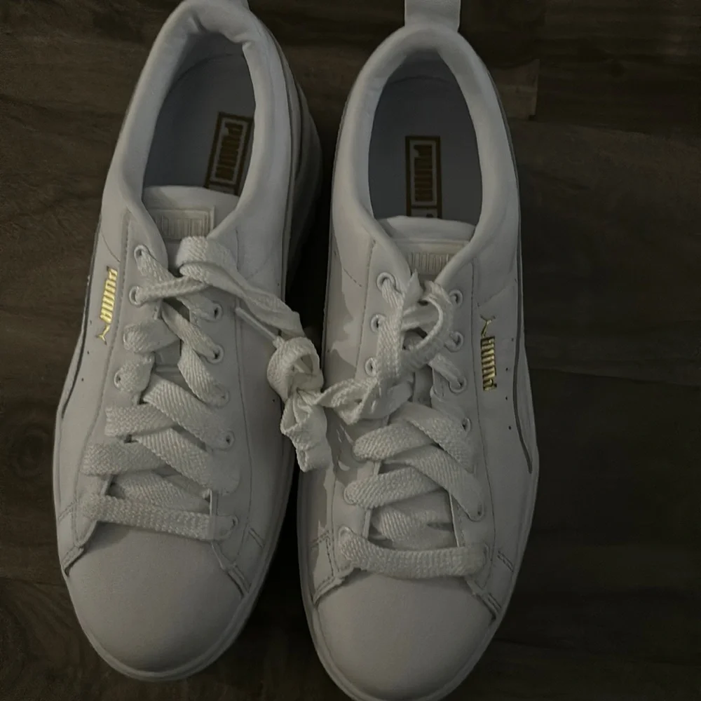Puma Women’s Mayze Classic Sneakers White, 6.5 UK - Picture 1 of 5